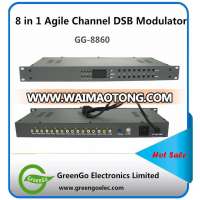 GG-8860 CATV headend 8 ways agile modulator